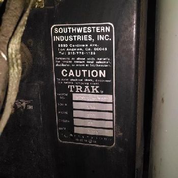 Sharpe LMV 42"Table 3Hp 220/440 Volt 3Ph Milling Machine W/Proto Trak D.R.O (#17161); Sharpe LMV 42Table 3Hp 220/440 Volt 3Ph Milling Machine W/Proto Trak D.R.O