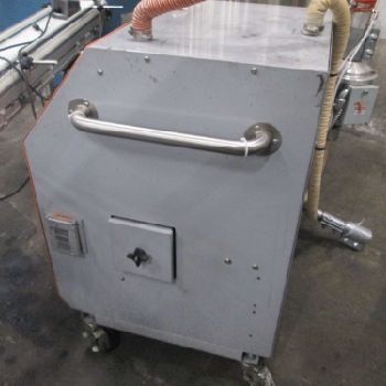 Motan Luxor TM 30 Cfm 50 Lbs/HR 460V 3Ph Dryer W/Dual Stainless Steel Drying Bin (#17861); Motan Luxor TM 30 Cfm 50 Lbs/HR 460V 3Ph Dryer W/Dual Stainless Steel Drying Bin