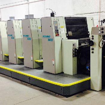 Man Roland 300 29" X 23 6 Color + Coater (Never Used)Printing Press System New 96 (#17098); Man Roland 300 29 X 23 6 Color + Coater (Never Used)Printing Press System New 96