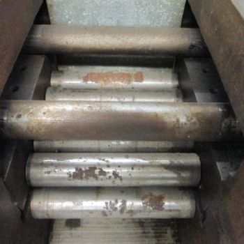 Ruesch 5"Opening Model 3-277 11 Roll Parts Flatting Machine Nice Working Cond! (#14638); Ruesch 5Opening Model 3-277 11 Roll Parts Flatting Machine Nice Working Cond!