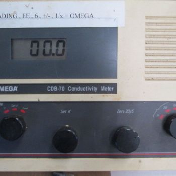 OMEGA CDB Conductivity Meter Model 4010 Serail 3154 (#18054)