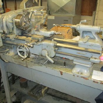 South Bend Cat No.415YC 3Ft Bed 9"Swing Belt Driven Bench Lathe W/3-Jaw Chuck (#17166); South Bend Cat No.415YC 3Ft Bed 9Swing Belt Driven Bench Lathe W/3-Jaw Chuck