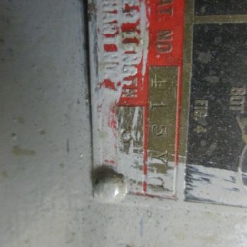 South Bend Cat No.415YC 3Ft Bed 9"Swing Belt Driven Bench Lathe W/3-Jaw Chuck (#17166); South Bend Cat No.415YC 3Ft Bed 9Swing Belt Driven Bench Lathe W/3-Jaw Chuck