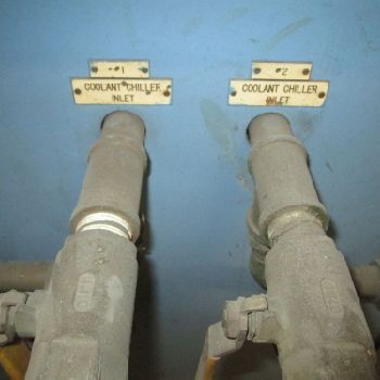 Hansen 750T3PLCS 5 Ton 2 Zone 460V 3Ph Air Cooled Chiller W/Ramco Temp Control (#17805); Hansen 750T3PLCS 5 Ton 2 Zone 460V 3Ph Air Cooled Chiller W/Ramco Temp Control