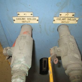 Hansen 750T3PLCS 5 Ton 2 Zone 460V 3Ph Air Cooled Chiller W/Ramco Temp Control (#17805); Hansen 750T3PLCS 5 Ton 2 Zone 460V 3Ph Air Cooled Chiller W/Ramco Temp Control