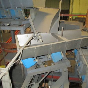 Ohlson Packaging 8 Line Nail Boxing Machine 20 lbs/min w Dumper and Labeler (#17934)