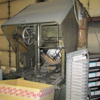 Ohlson Packaging 8 Line Nail Boxing Machine 20 lbs/min w Dumper and Labeler (#17934)