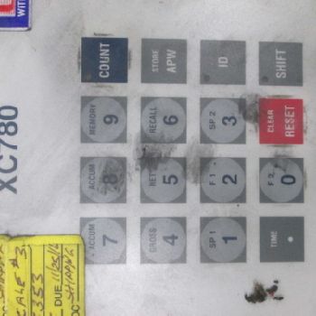 Sterling Scale Co Inc XC780N 12 VDC 2 lb X.0002 Lb Capacity 6"X6 Platform Scale (#17650); Sterling Scale Co Inc XC780N 12 VDC 2 lb X.0002 Lb Capacity 6X6 Platform Scale