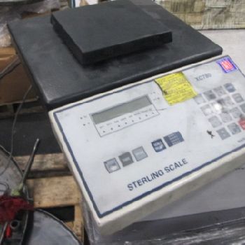 Sterling Scale Co Inc XC780N 12 VDC 2 lb X.0002 Lb Capacity 6"X6 Platform Scale (#17650); Sterling Scale Co Inc XC780N 12 VDC 2 lb X.0002 Lb Capacity 6X6 Platform Scale