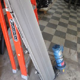 Dorner 2100 Series Pimpled 8 "Wide Belt 1 / 3Hp 1750 Rpm 120V 1Ph Transportador (# 16626); Dorner 2100 Series Pimpled 8 Wide Belt 1 / 3Hp 1750 Rpm 120V 1Ph Transportador