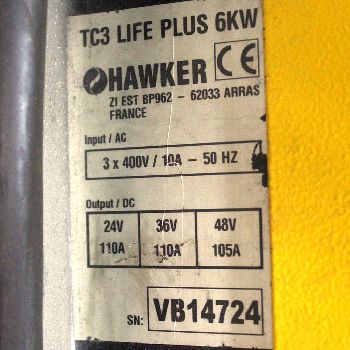Hawker - TC3 Life Plus 6 KW