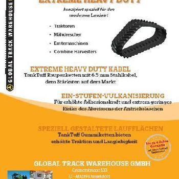 25x7x38 Raupenkette TankTuff