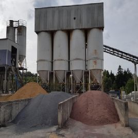 complete concrete plant with paving stone production plant MASA production plant