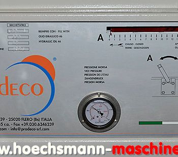 PRODECO briquette press, type E 60 N - Super