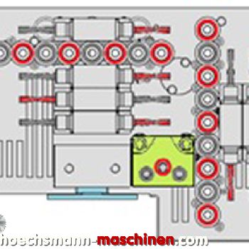 SCM CNC machining center, type morbidelli m100 / m200