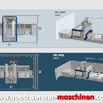 SCM CNC machining center, type morbidelli m100 / m200