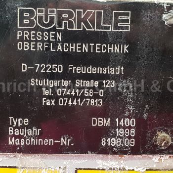 Bürkle DBM 1400