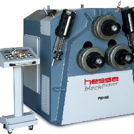 Profile bending machine with hydraulic roller delivery HESSE by DURMA PBH 80