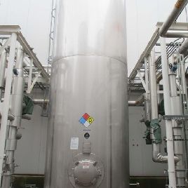 1 - réservoir de stockage en acier inoxydable Apache de 7 500 gallons