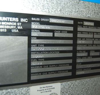 1 - Munters ICA-2200-090 Integrated Custom Dessicant Type Dehumidifier / Air Handling Unit