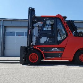 Linde H80D-900 DIESEL DPF ZV SS CAB StVO LÉGKÉSZÜLÉK