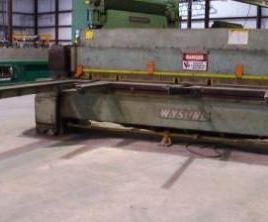 WYSONG 12' x 1/4" MECHANICAL SHEAR