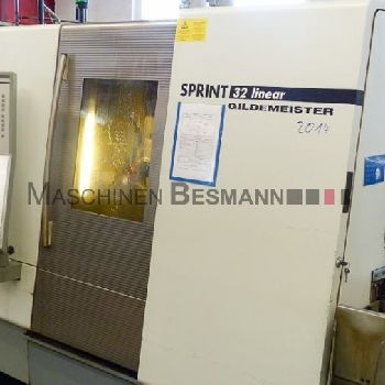 CNC Turning and Milling Center Gildemeister Sprint 32 Linear