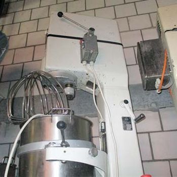 Planetary, stirring and kneading machine Rego Herlitzius P 50