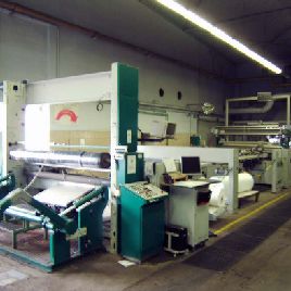 Tenter with winder Monforts Montex TMSD-0F