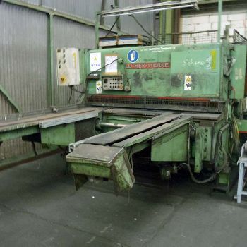 Hydraulic table shear Luther-werke TS-S 20-6