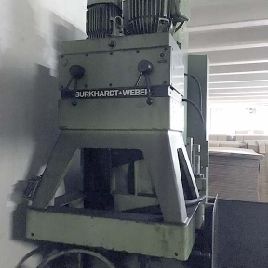 Hydraulic articulated spindle drilling and tapping machine Burkhardt + weber HGBGZ 400.28