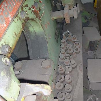 Universal section steel shears Peddinghaus 210A / 13