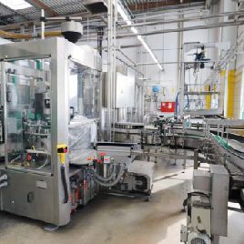 Vacuum filling and labeling machine Krones 305 VV / ROBUSTA