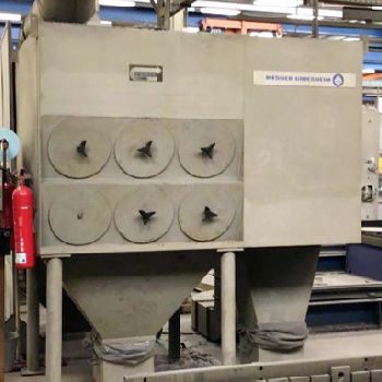 CNC coordinate cutting machine Messer Griesheim CORTA P 3600