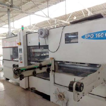 Flatbed punch Bobst car board SPO 160 VISION