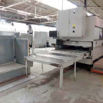 Flatbed punch Bobst car board SPO 160 VISION