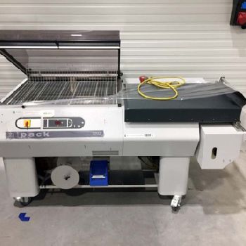 Shrink wrap packaging machine Minipack RP85