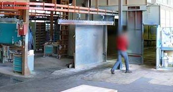 Continuous paint line Dürr