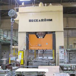 Hydraulic deep drawing press Beck and Röhm BHO ZP1000