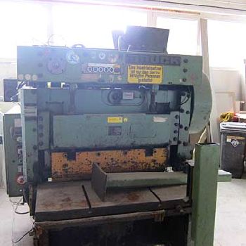 Sheet shears Brück TSE 16 1000