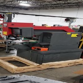 8 TON HAEGER MODEL 824 ONE TOUCH LITE INSERTION PRESS,BOWL FEEDS,PC, MFG:2012 Our stock number: 11369