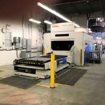 2500 WATT DURMA FL3015 FIBER LASER,5' X 10', SIEMENS CONTROL,MFG:2014 Our stock number: 11575