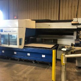 TRUMPF TRULASER 2030, 3200 WATT, 5 'X 10', CO2, CHARGEMENT / DÉCHARGEMENT AUTOMATIQUE MFG: 2008 Notre numéro de stock: 11562