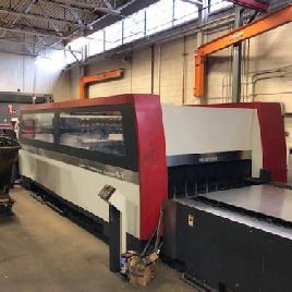 LASER CO2 6000 WATT MITSUBISHI 3015NX-60CF-R, DOUBLE PALETTE 5 'X 10', MFG: 2009 Notre numéro de stock: 11631