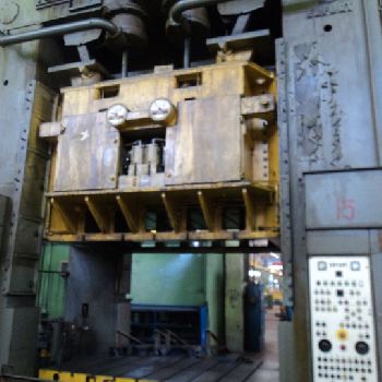 Straight side double action sheet stamping press ERFURT PKnVT VI 800 1/3150 FS