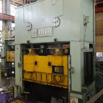 Single action mechanical double sided press ERFURT PKZV I 1250 FS