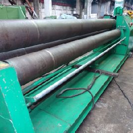 Hydraulische plaatbuigmachine met 3 rollen SERTOM