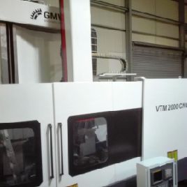 Tour vertical - colonne simple - GMW - CNC VTM 2000