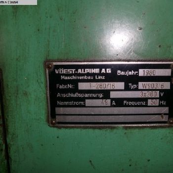 Top lathe - WEIPERT-VOEST - W 903 x 6000