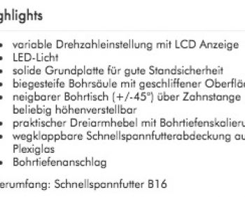 Holzmann; SB 163 VH-230V